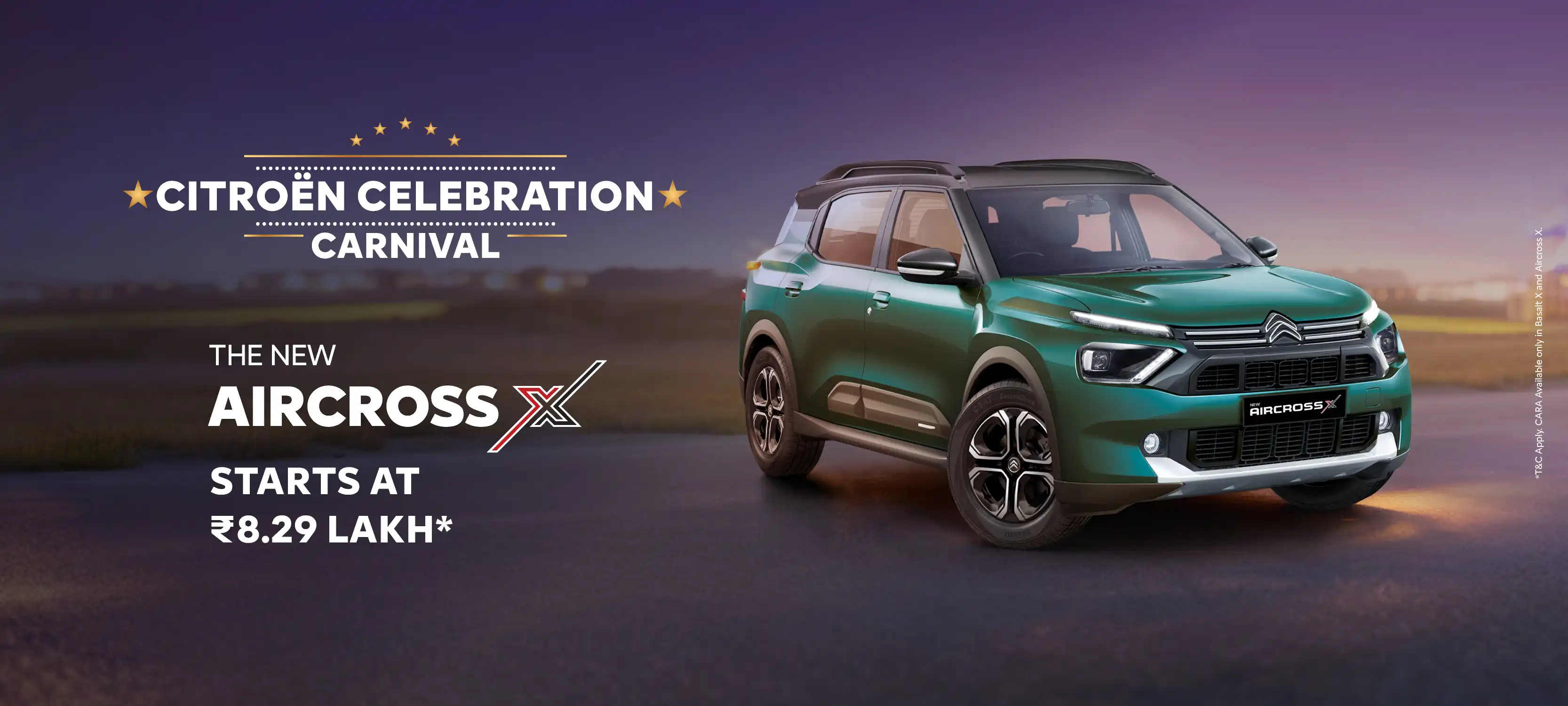 Aircorss X features specification and engine sepcs